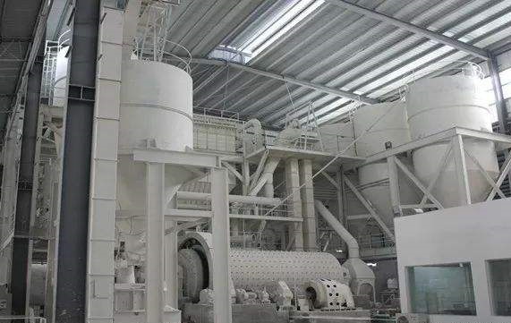 超細微粉生產(chǎn)設備：管磨+高效分級
