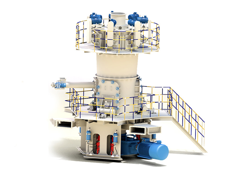 LUM系列超細(xì)立式粉磨機(jī)結(jié)構(gòu)